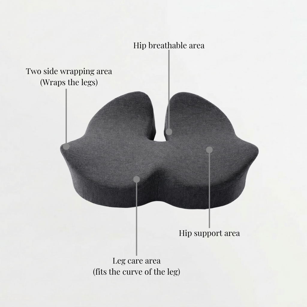 Ergonomic Seat Cushion for Long Sitting Comfort