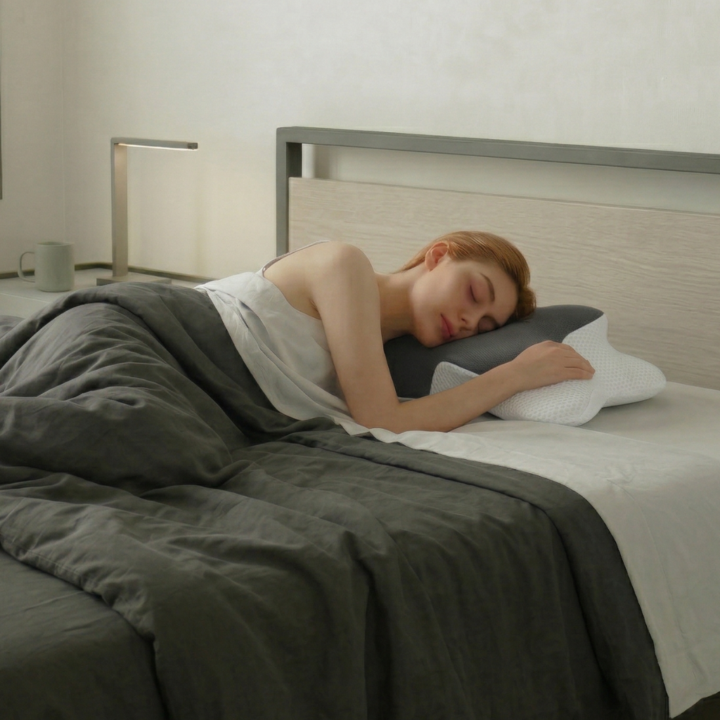 Large Cervical Pillow for Neck Pain and Spine Alignment