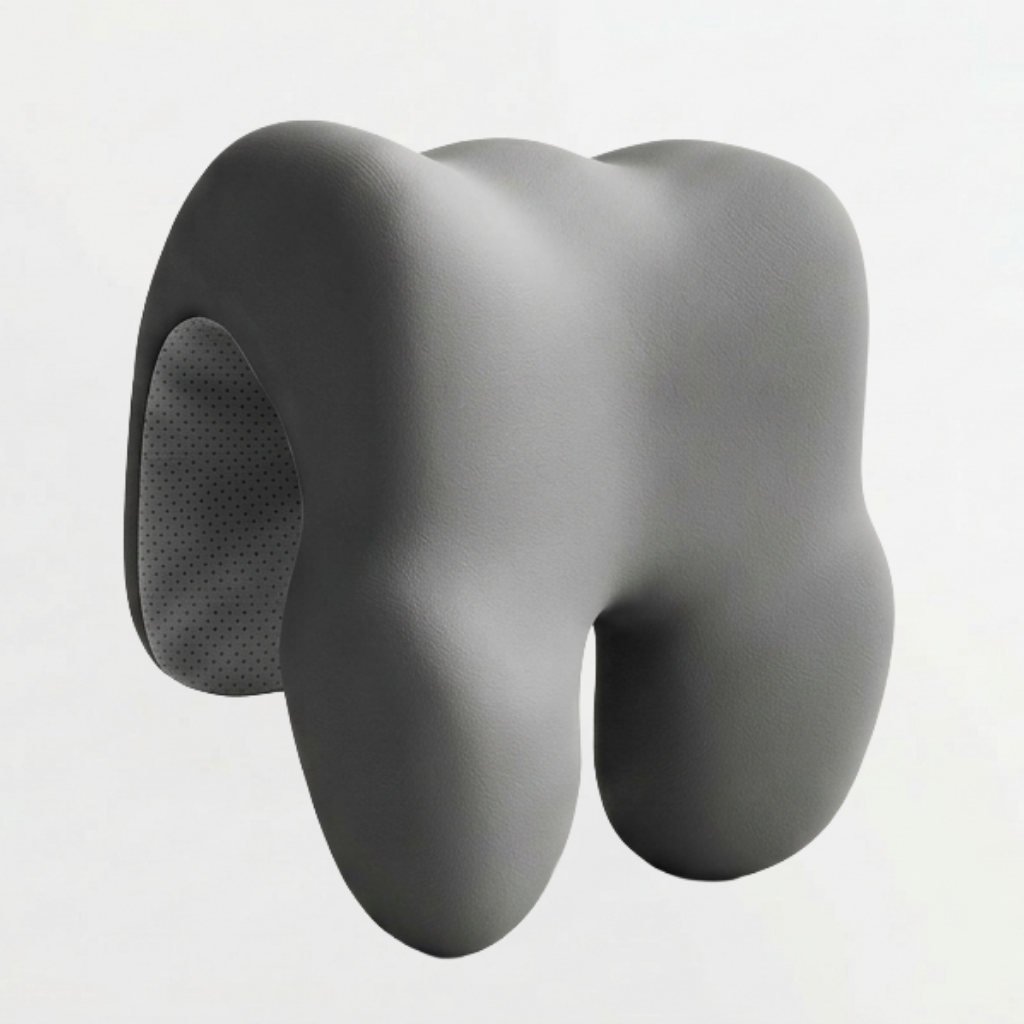 Neck and Lumbar Support Pillow for Sitting