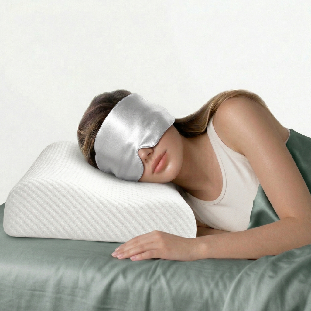 3D Blackout Sleep Mask for Total Light Block & Deep Rest