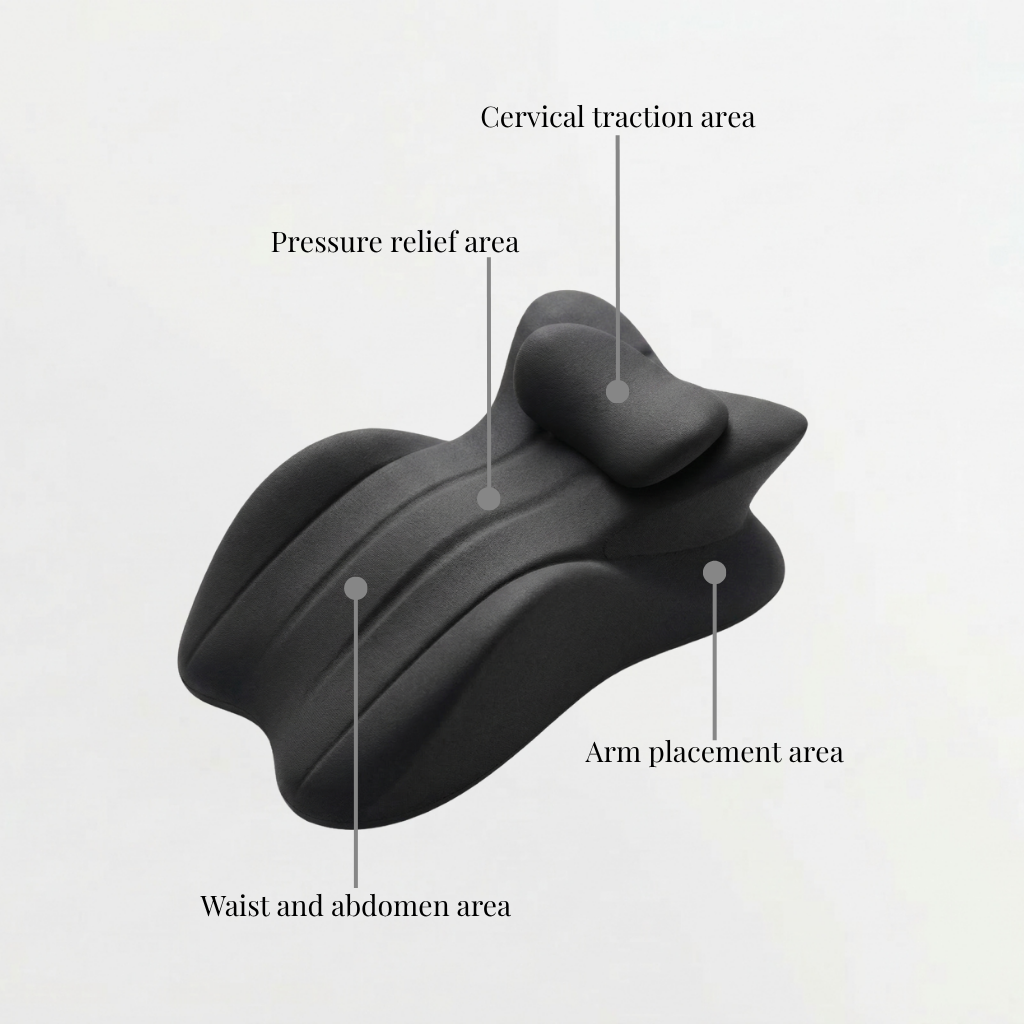 Back Support Wedge Pillow for Bed Comfort